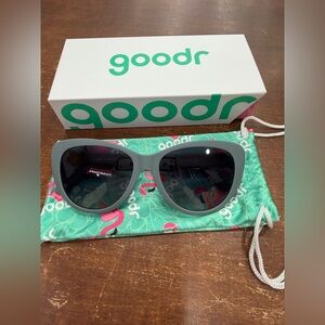 Goodr Sunglasses "Not grey, Diet Black"
